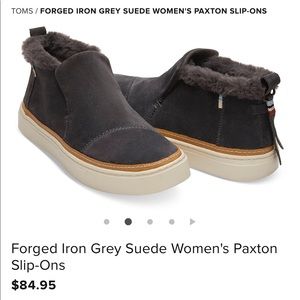 TOMS Paxton Sip On Booties BNWB! Sz 10